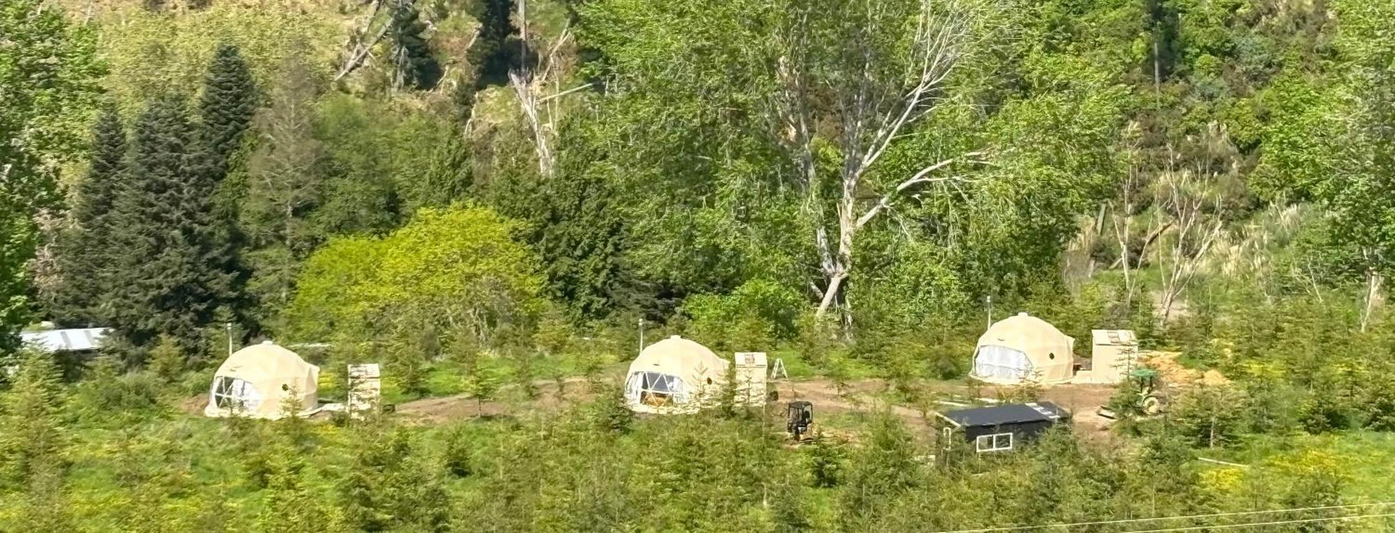 Takahuri Glamping Domes Whanganui Eksteriør bilde