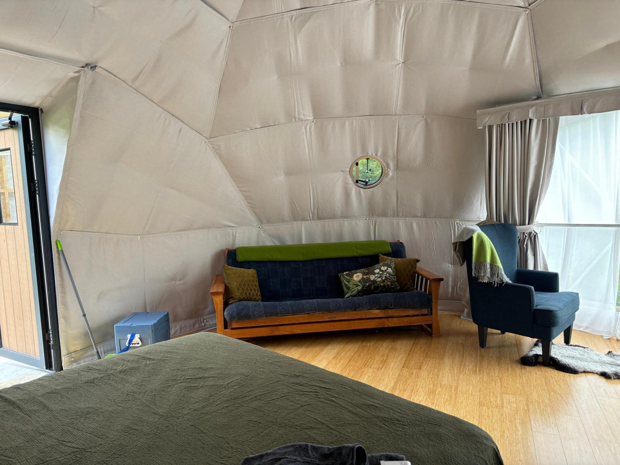 Takahuri Glamping Domes Whanganui Eksteriør bilde