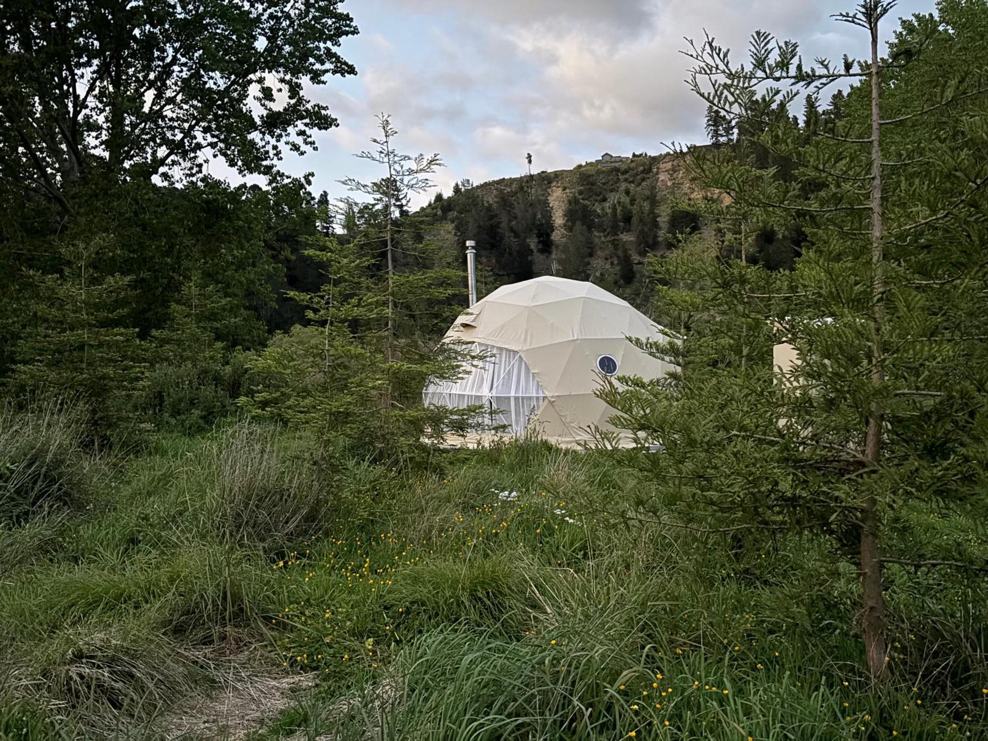 Takahuri Glamping Domes Whanganui Eksteriør bilde