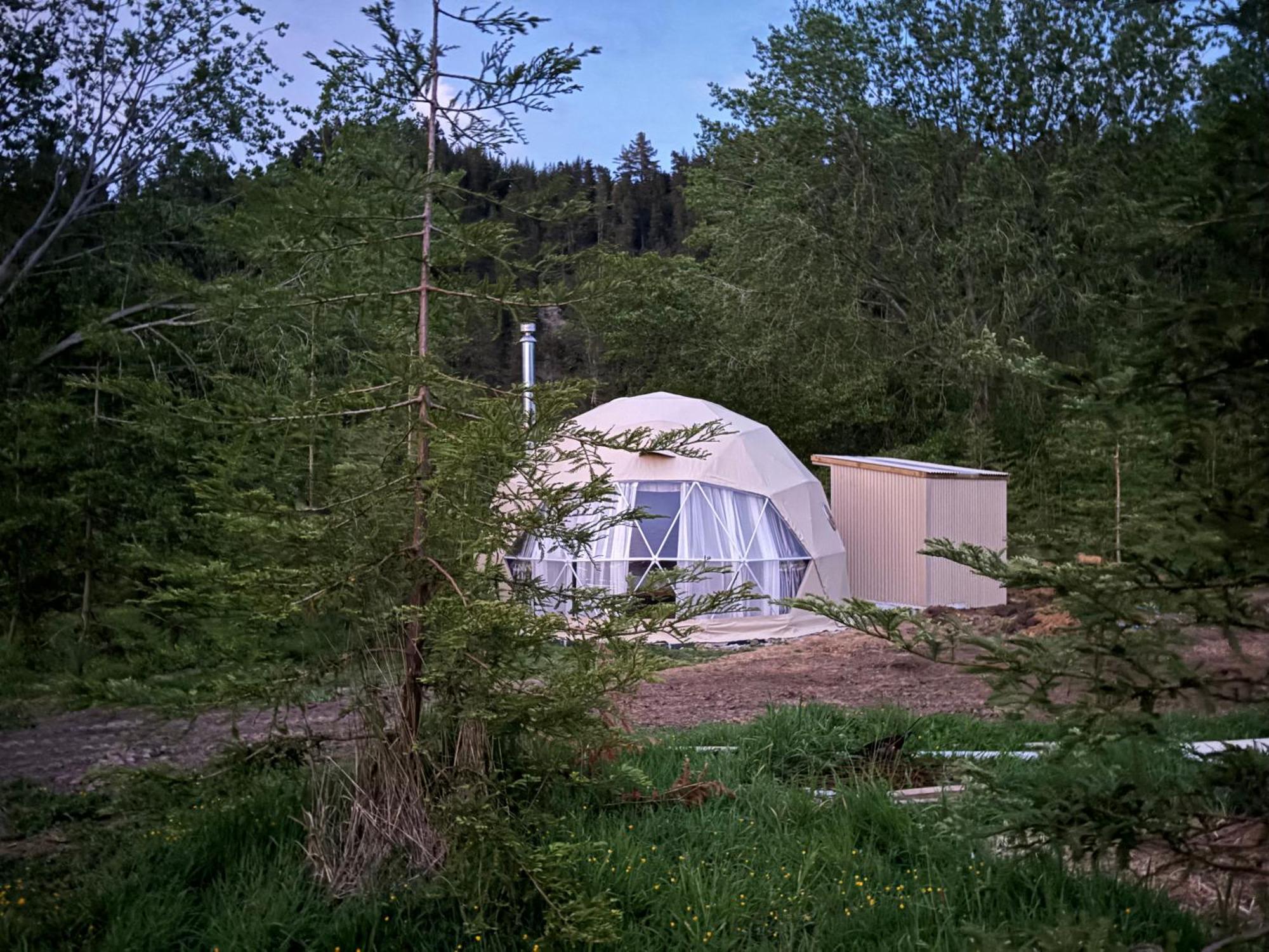 Takahuri Glamping Domes Whanganui Eksteriør bilde