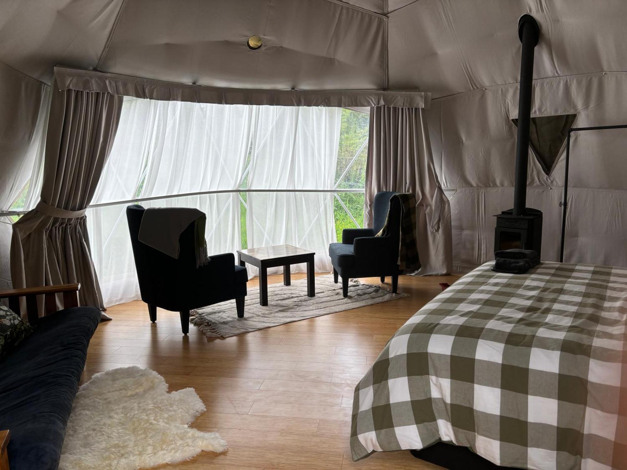 Takahuri Glamping Domes Whanganui Eksteriør bilde