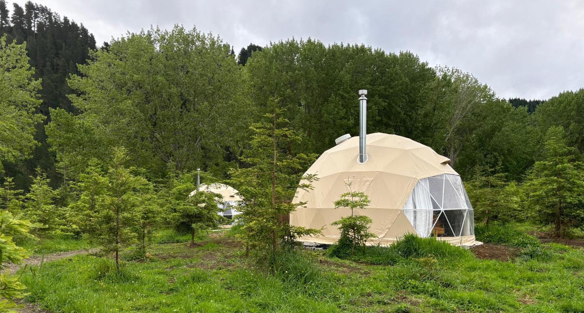 Takahuri Glamping Domes Whanganui Eksteriør bilde