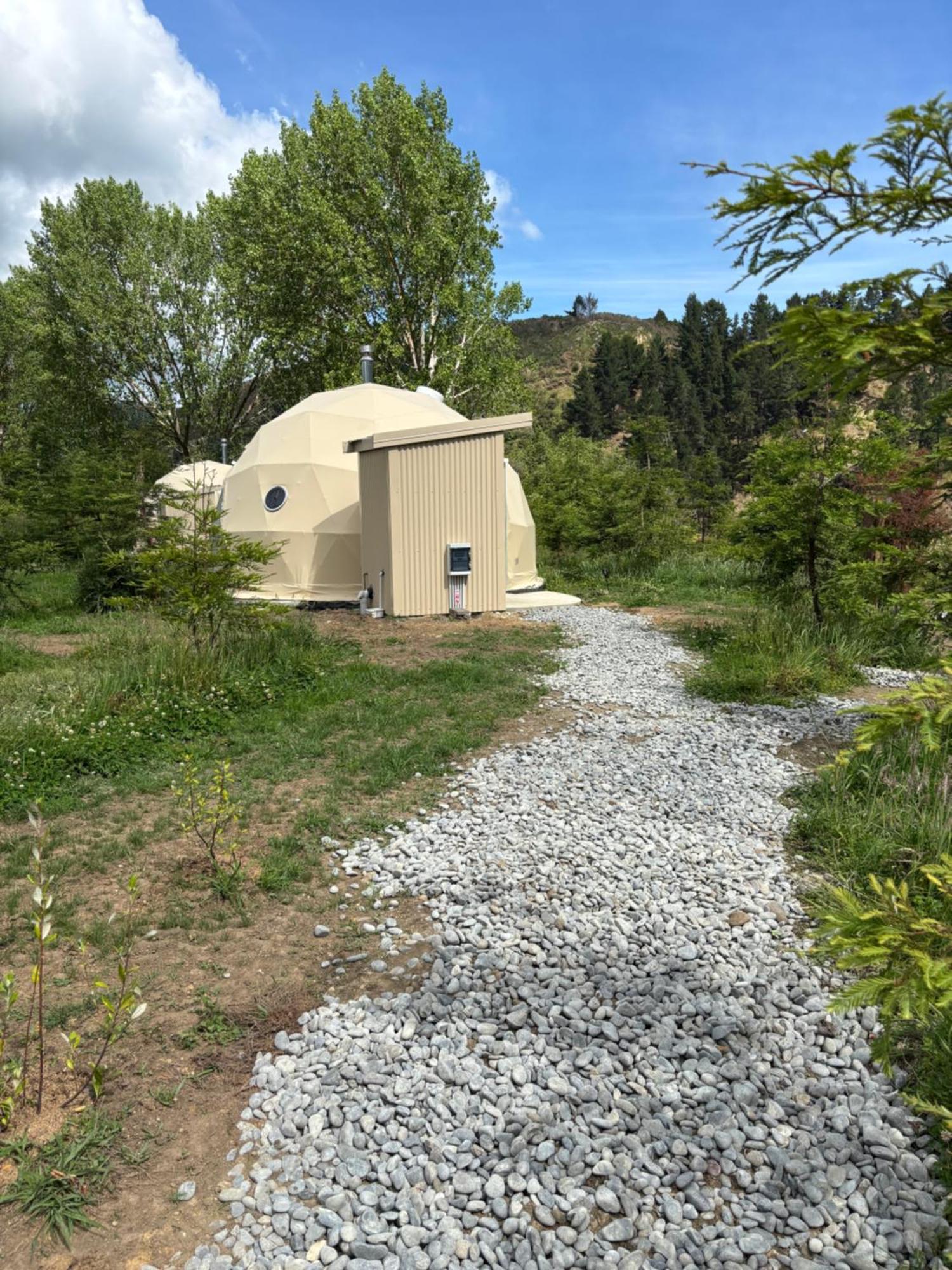 Takahuri Glamping Domes Whanganui Eksteriør bilde