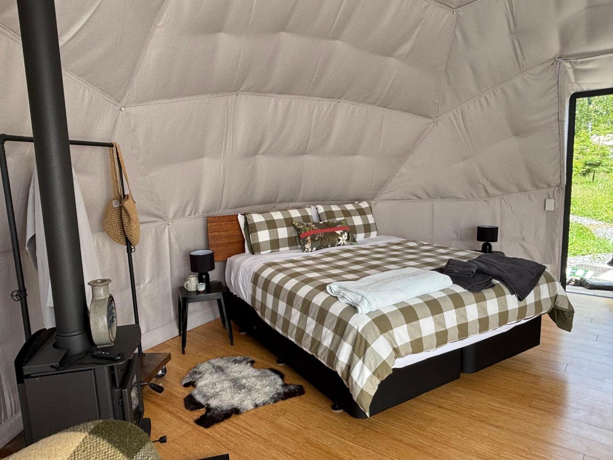 Takahuri Glamping Domes Whanganui Eksteriør bilde
